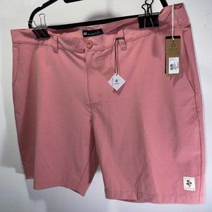 NWT TRAVIS MATHEW Bermuda Shorts Color Dusty Rose Size 42 New